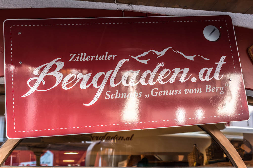 Zillertaler Bergladen Schnaps