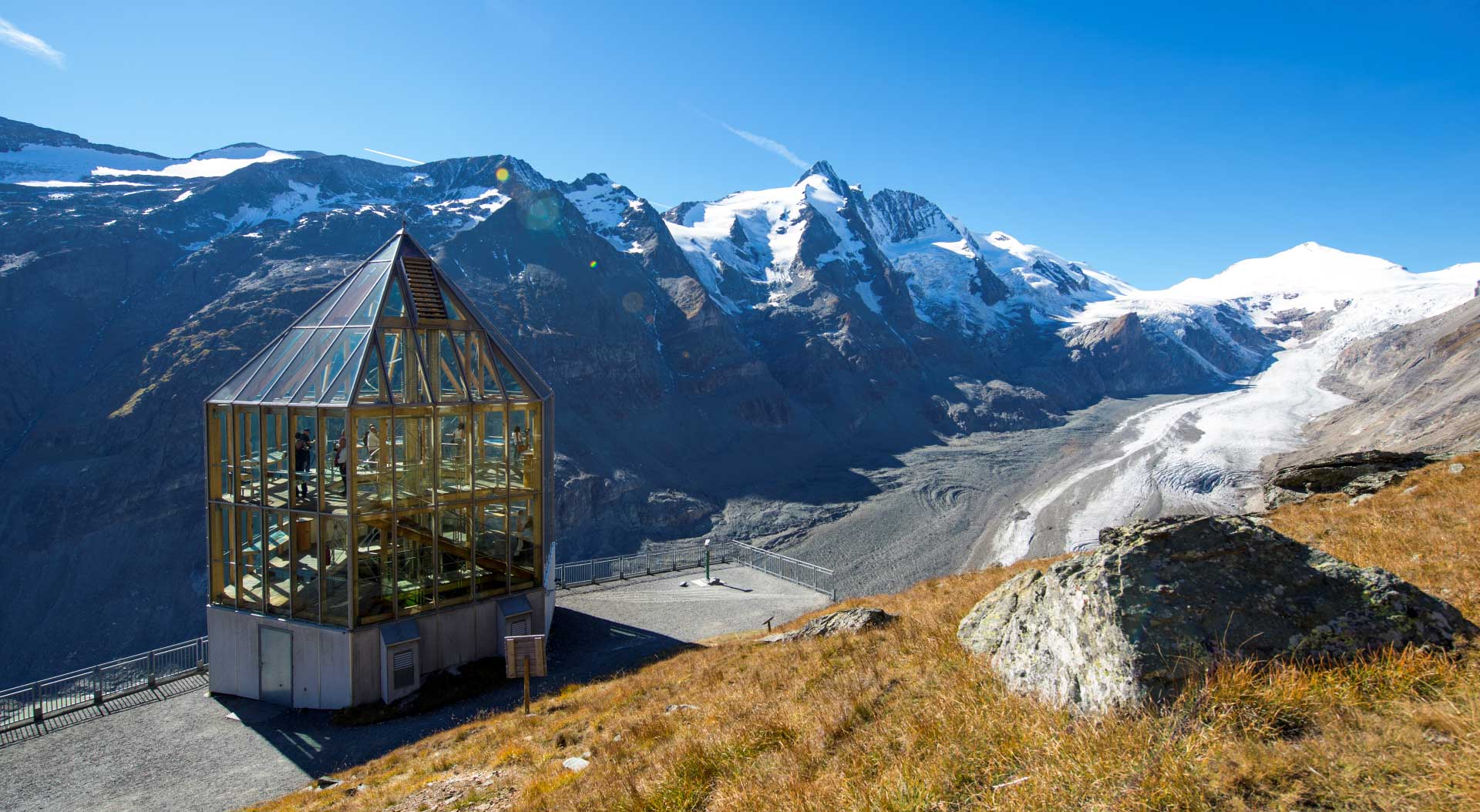 Grossglockner Hochalpenstrasse Pasterzegletsjer