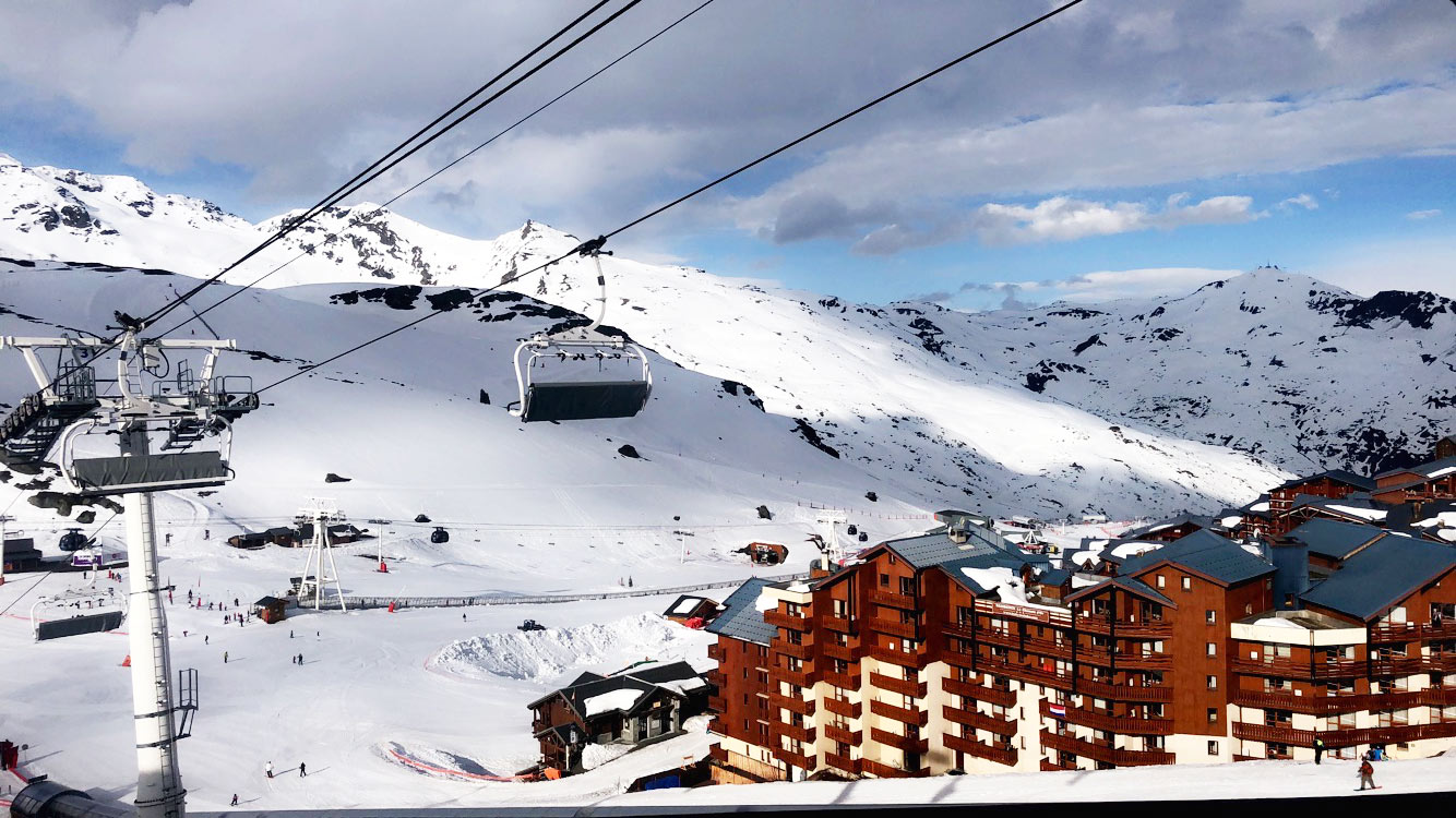 Val Thorens skilift dorp