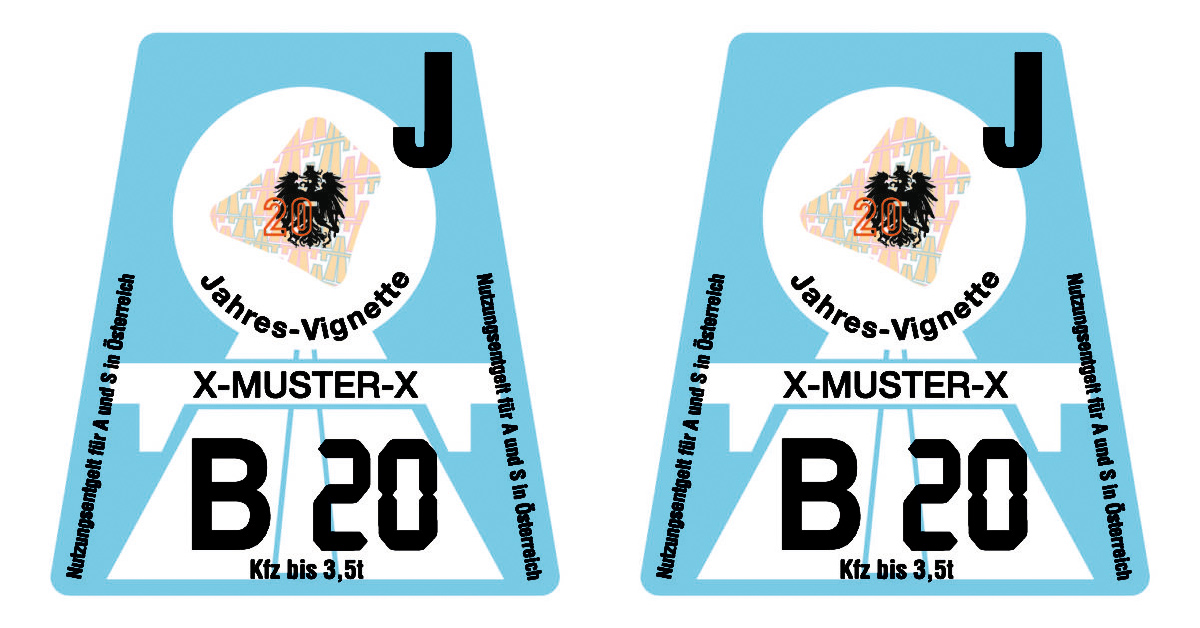 Vignet Oostenrijk 2020