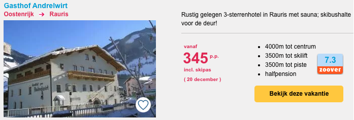 Gasthof in Rauris