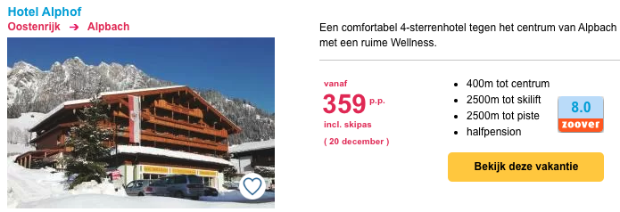 Accommodatie in Alpbach, Ski Juwel