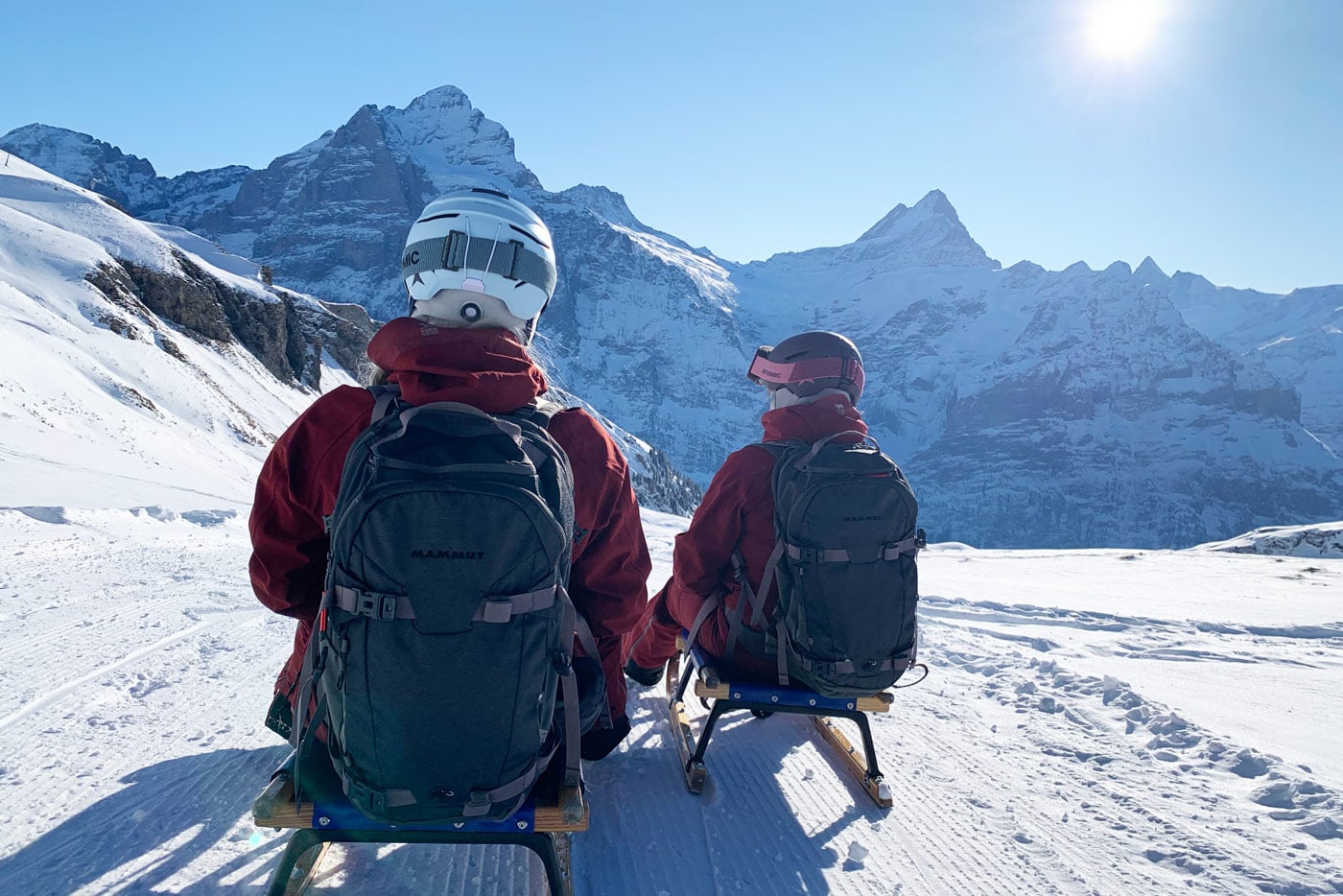 Rodelen in Grindelwald