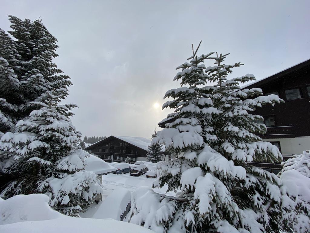 verse sneeuw in Königsleiten