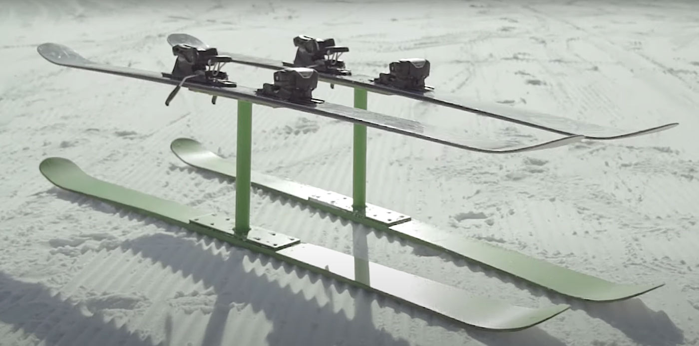 Dubbeldekker ski's