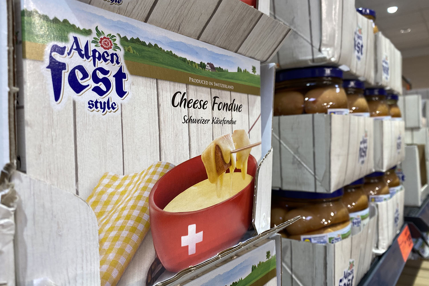 Kaasfondue Alpenfest Lidl