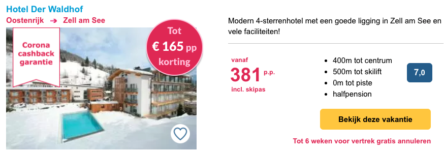 Hotel der Waldhof Zell am See