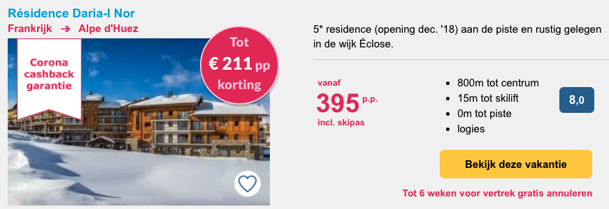 Résidence Daria Nor Alpe d'Huez