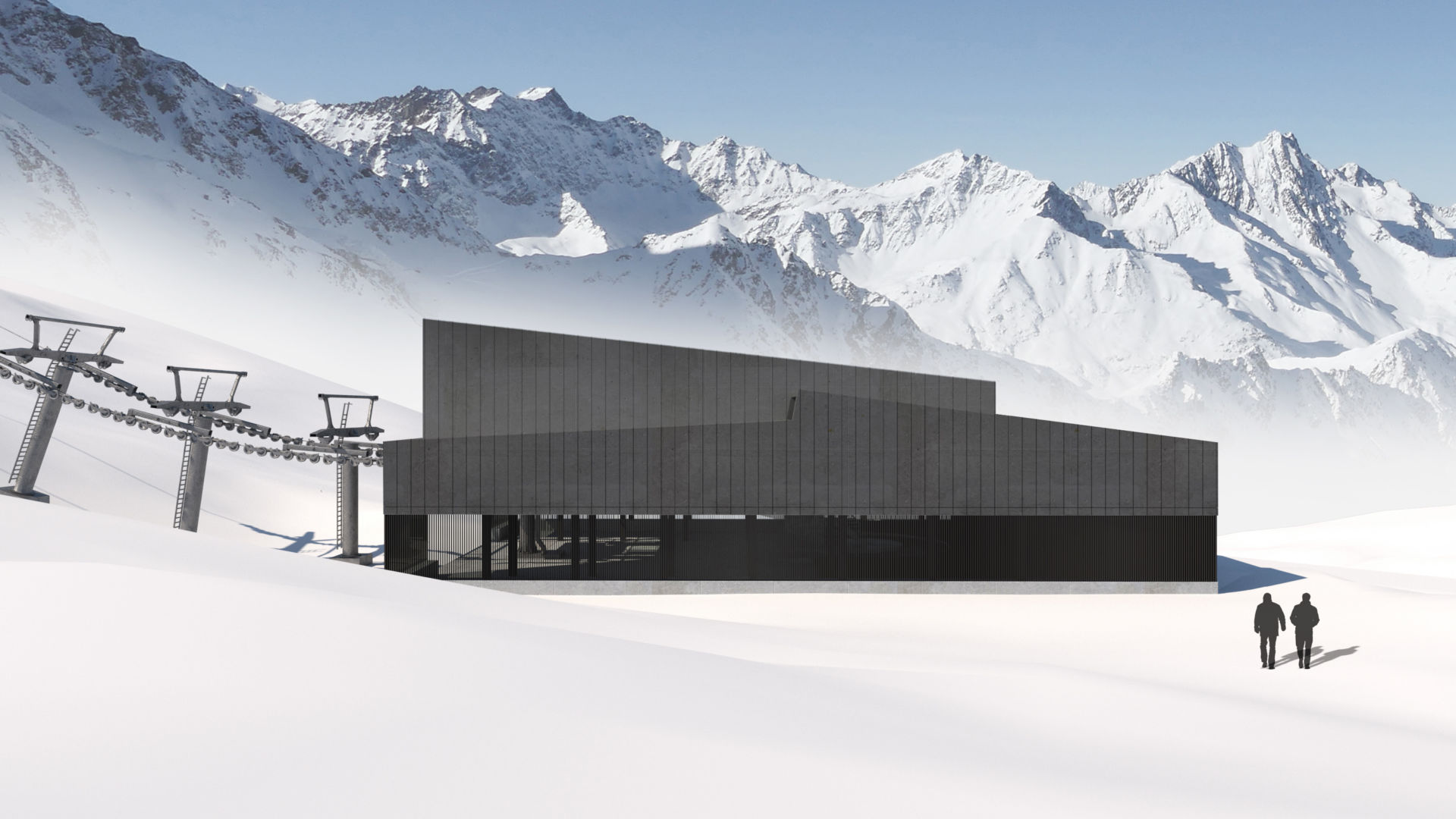Nieuwe Weißseejochbahn Kaunertaler Gletscher