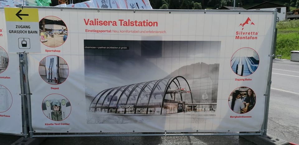 Dalstation nieuwe Valiserabahn