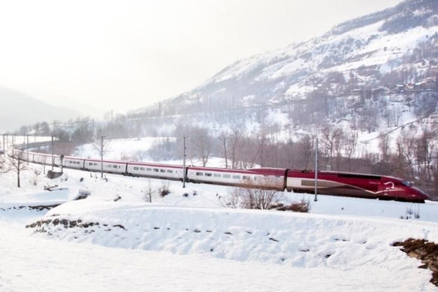 Thalys Sneeuw