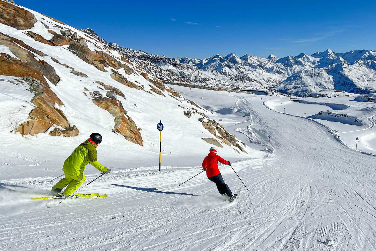skiën in Sölden
