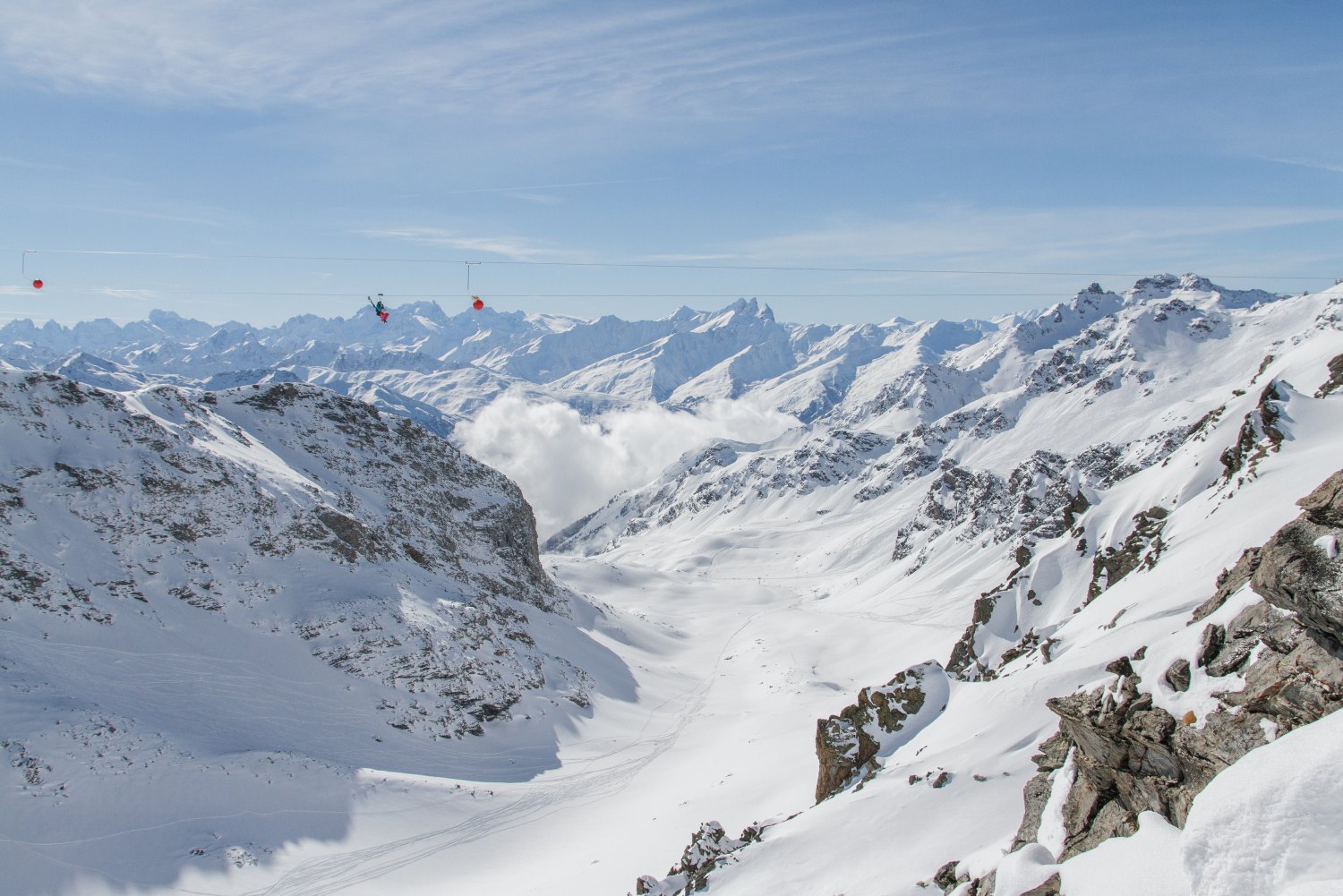 Zipline Val Thorens