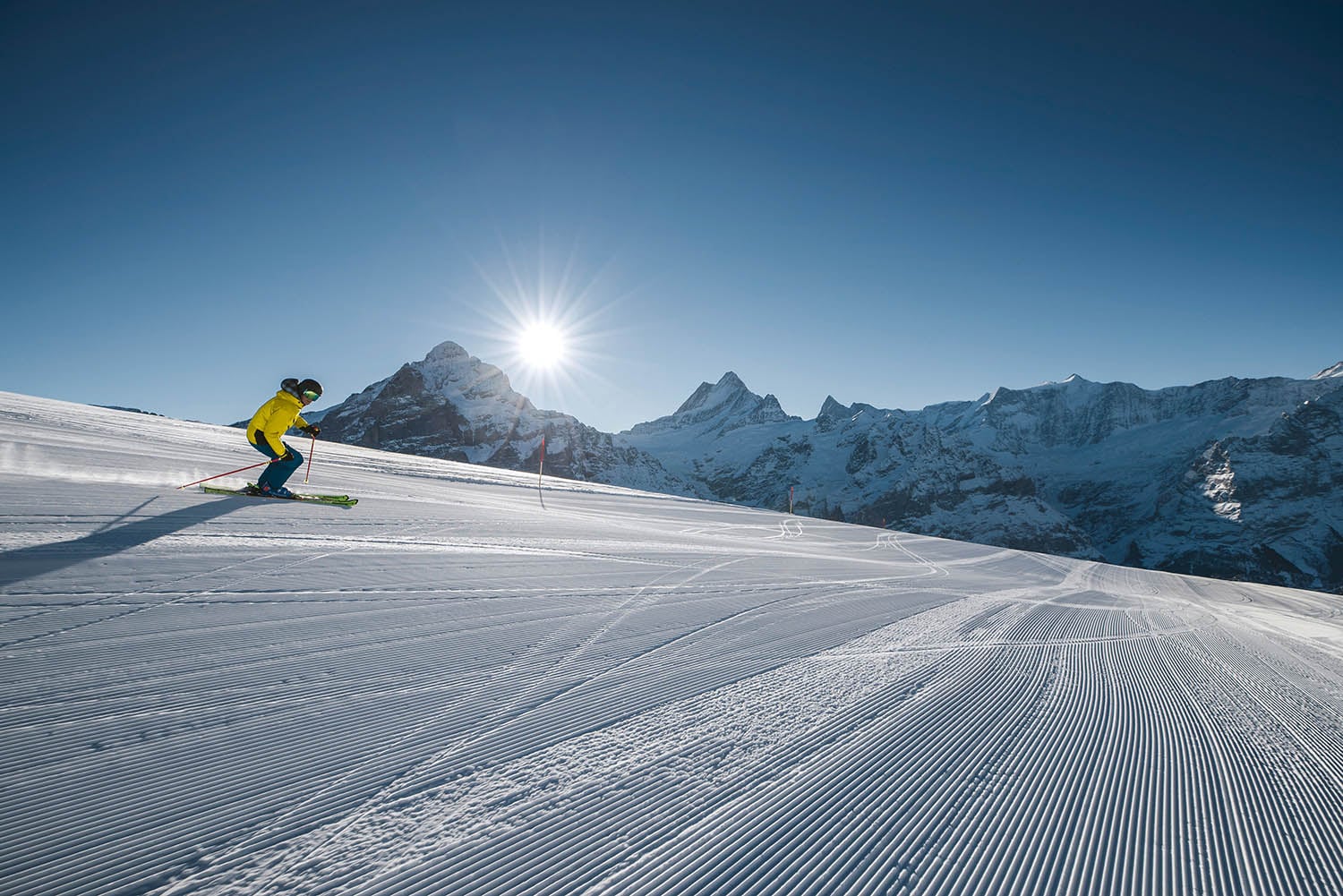 Piste in de Jungfrau Region