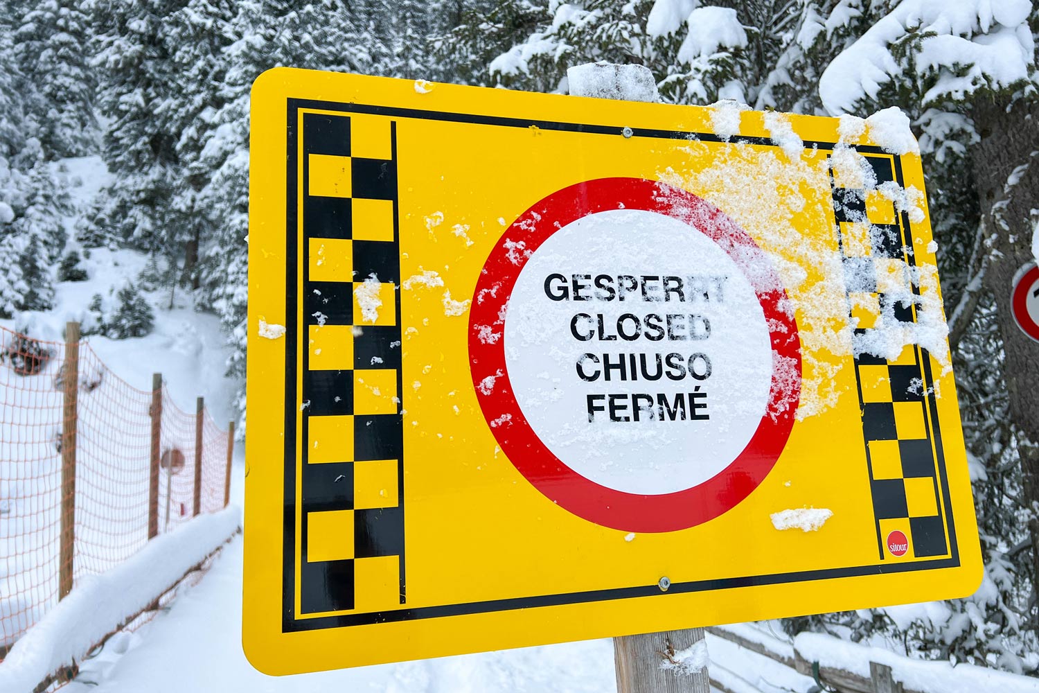 gesperrt bord