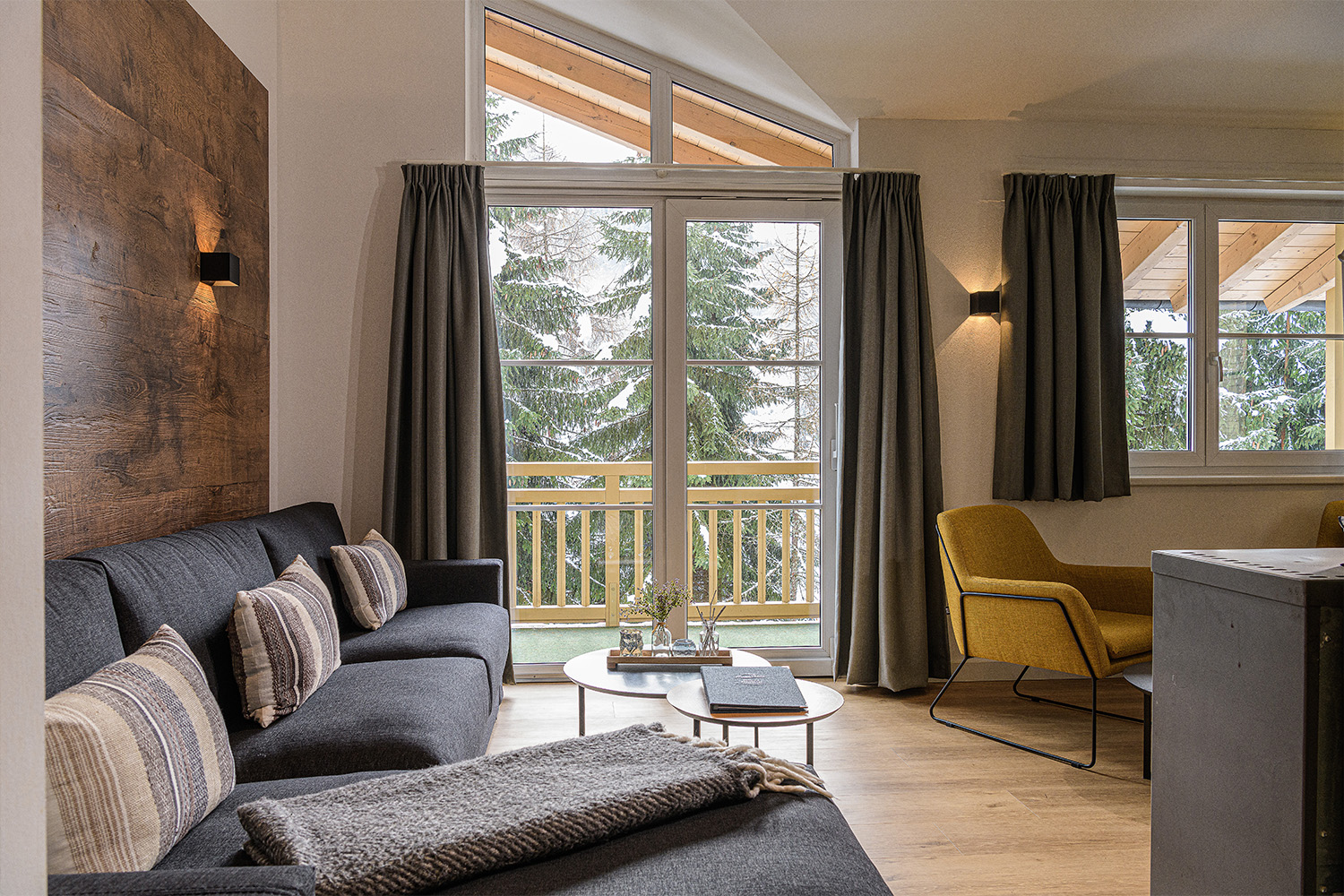 AlpenParks Rehrenberg woonkamer