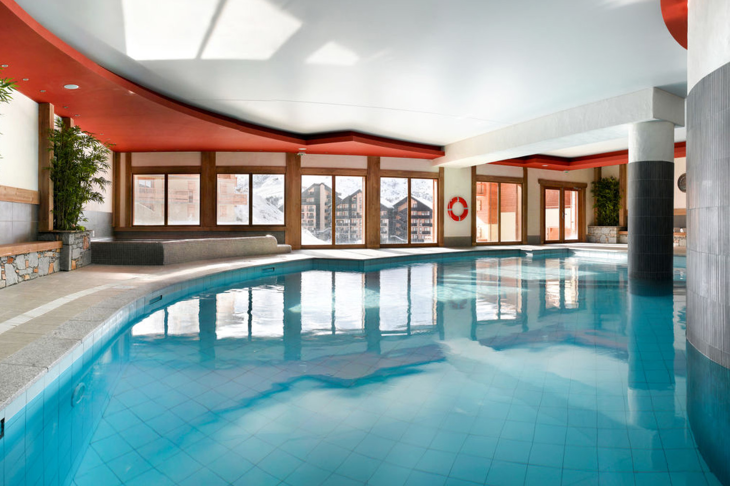 Verblijf met zwembad in Les Menuires