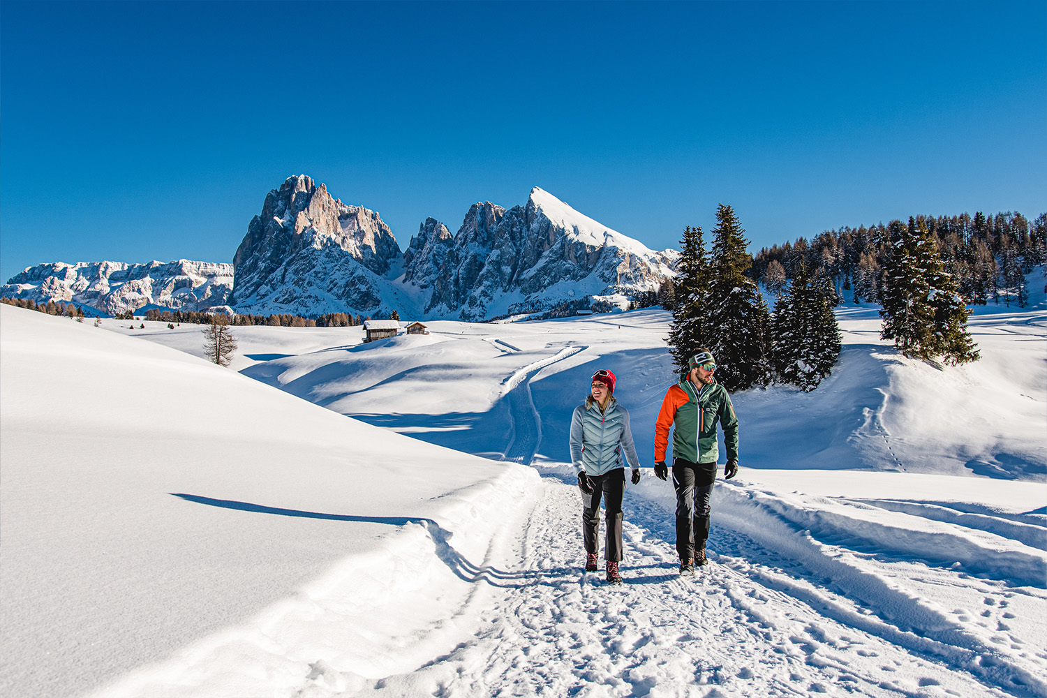 Winterwandelen in Seiser Alm