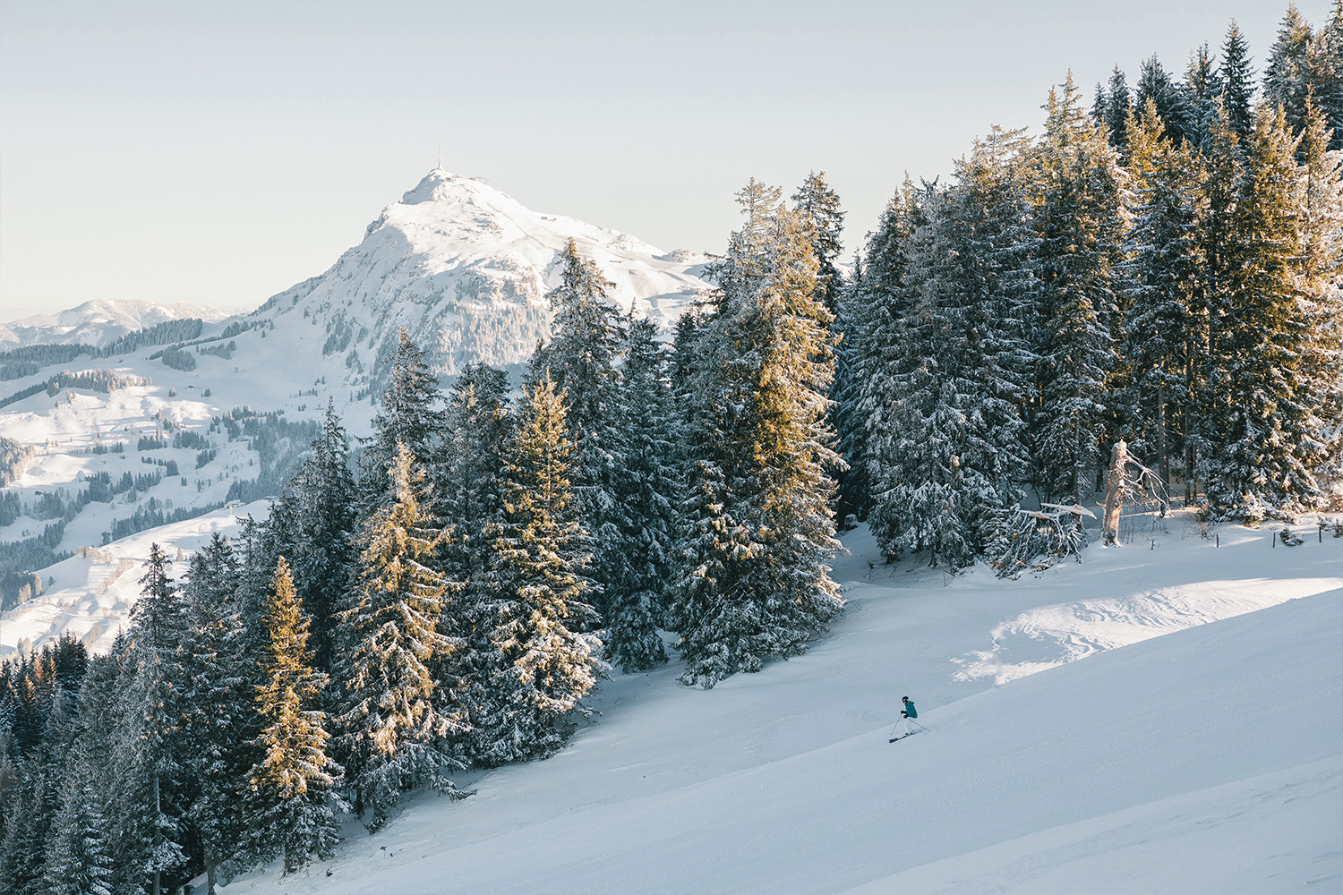 Kitzbühel in de winter