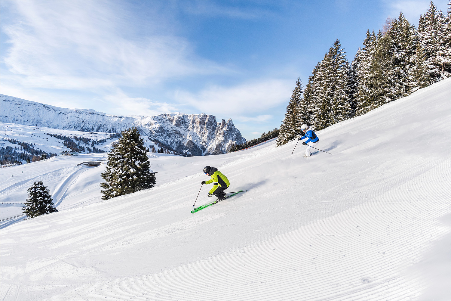 Wintersporten in Seiser Alm
