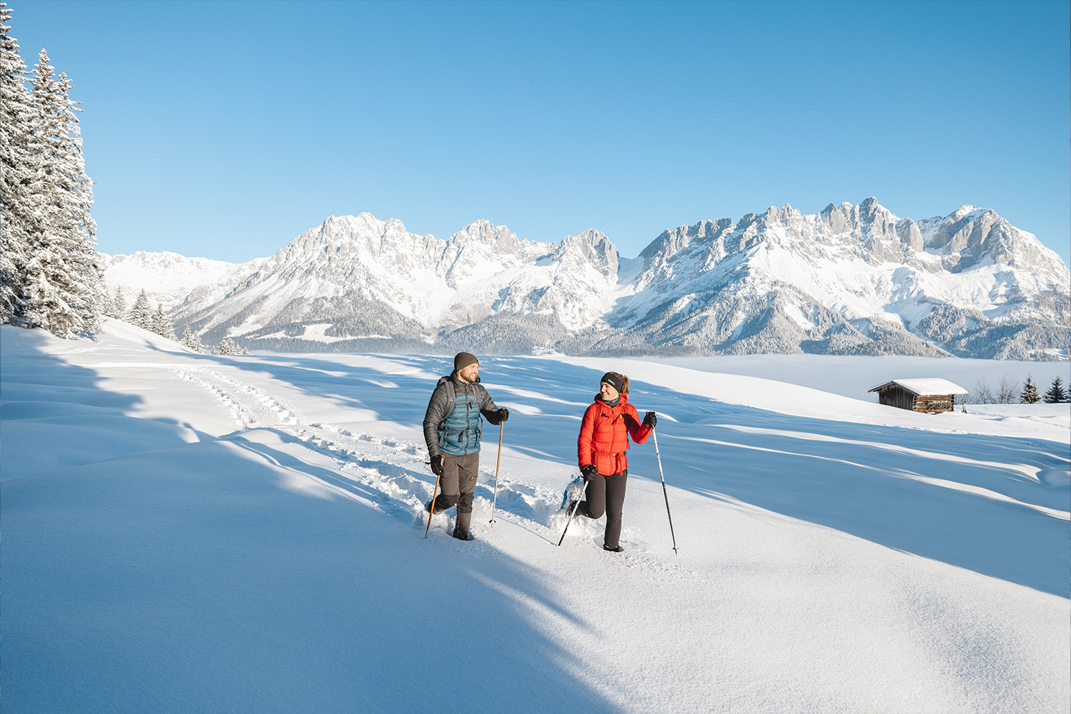 Winterwandelen in Going