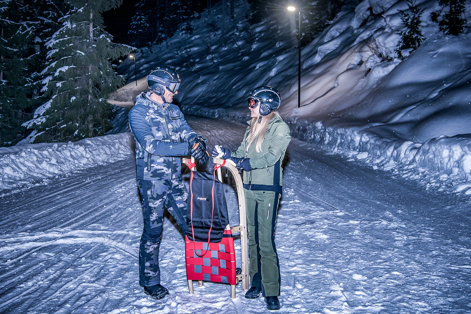 Rodelen tijdens de Ellmauer KaiserWochen
