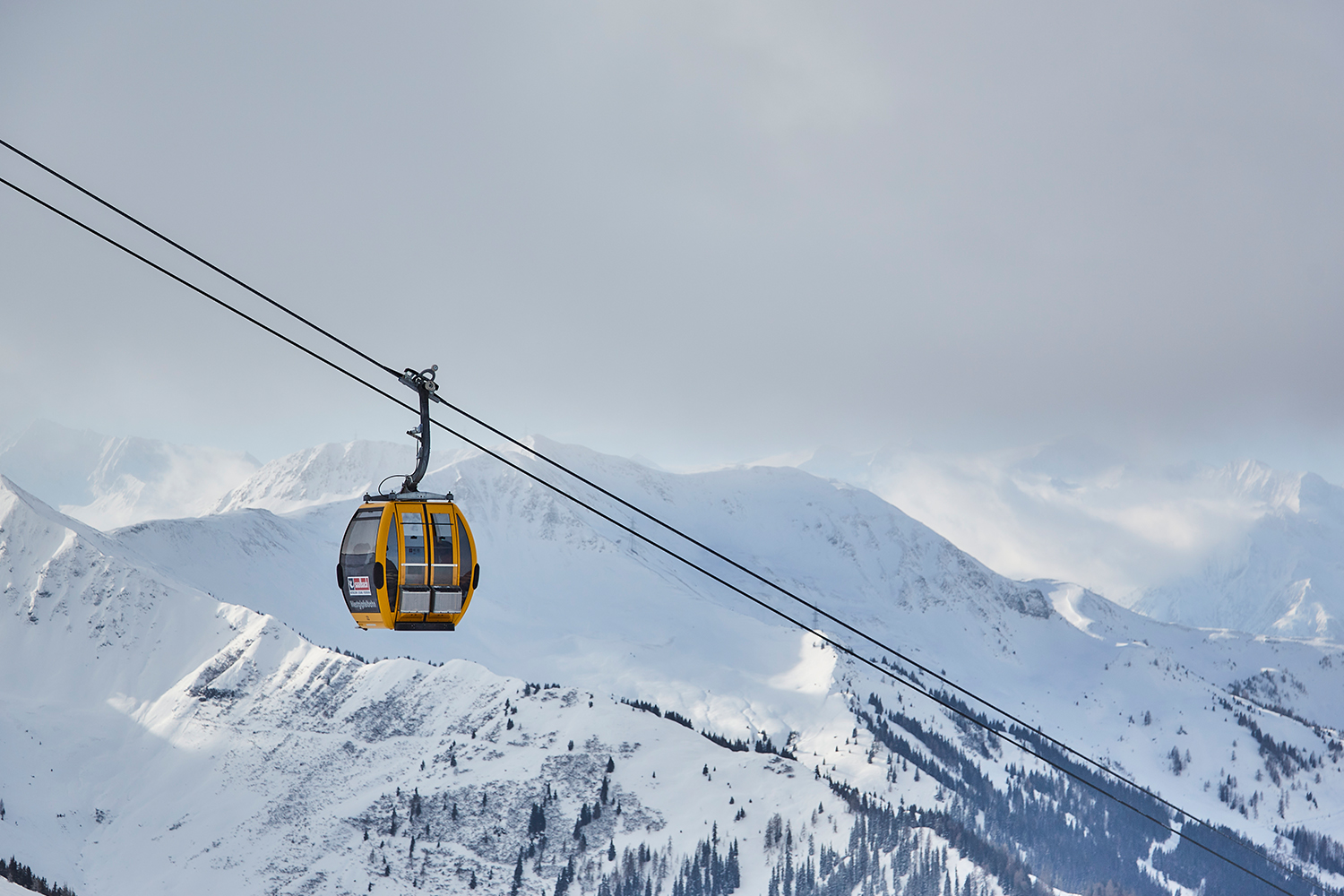 Update foto Skicircus voor de sneeuwval